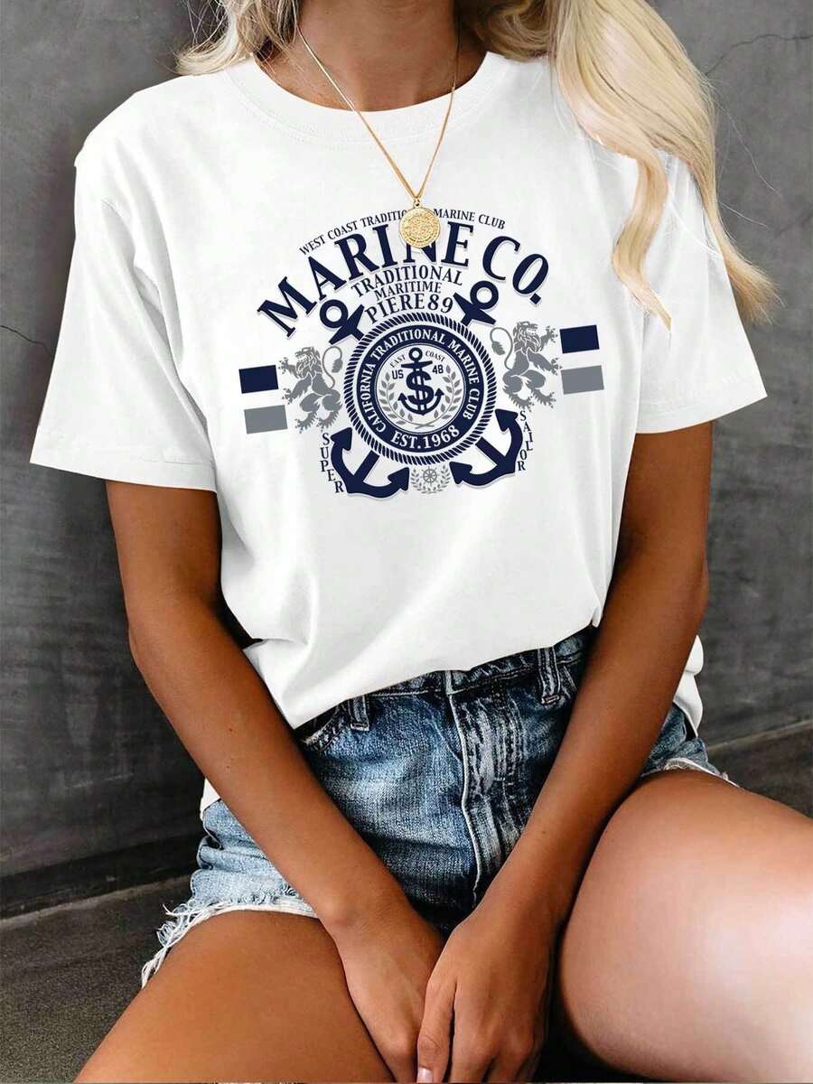 Women T-Shirts - [White] - View 1