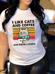 Women's Casual Short Sleeve T-Shirt, 1 Piece, 100% Heavyweight Cotton - Comfortable Crew Neck, Soft And Pretty T-Shirt. Loose Fit Blouse For Women - 白色 - 查看 2