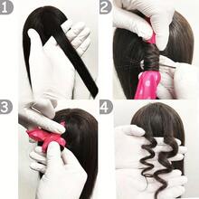5pcs Hair Styling Tools, Sleep Curlers, Perm Rods, No-Heat Hair Curlers - Polka Dot Curls - View 10