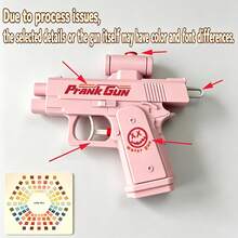 1pc Prank Water Gun, Reversible Water Gun Prank, Suitable For Parties And Summer Fun, Funny Novelty Toy, Swimming Pool Beach Water Fight Activity Creative Gift, April Fool's Day Toy - Multicolor - View 13