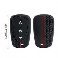 适用于 JET X JET-X JETX 125 150 X125 150X 的硅胶钥匙套，也适用于 SYM GPX 摩托车装饰钥匙壳配件 - black - 查看 6