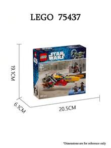 Bộ đồ chơi xếp hình LEGO Star Wars 75447 75436 75437 75440 75441 - Nhiều màu - Xem 9