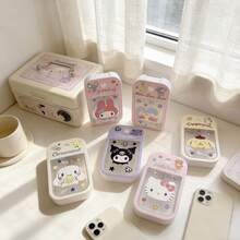 Sanrio 1件裝香水噴霧瓶，黑米 Melody Kitty Cinnamon Roll 迷你噴霧瓶，乳液分裝瓶，保濕水噴霧瓶，適合居家、宿舍、旅行與工作使用，精緻實用的女性禮物，輕巧便攜卡片式噴霧瓶，開學季、畢業季 - 彩色 - 查看 2