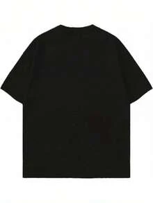 Pure! T-Shirt: Comfortable And Fashionable Short-Sleeved Couple's T-Shirt For Women And Men. - Black - View 2