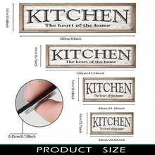 1pc Home Decor, Kitchen Text & Graphics Printed Mat, Silica Gel Kitchen Carpet, Washable Rectangular Rug, Suitable For Living Room, Bedroom, Hallway, Bathroom, Laundry Room - Polyester Carpet, Indoor & Outdoor Home Decor - Multicolor - View 10