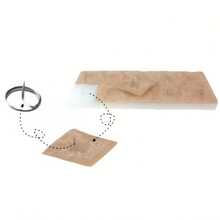Juego de 10/100 piezas de parches de semillas de oreja, agujas de presión desechables, agujas secas, parches de semillas de oreja - Talla única - Ver 4