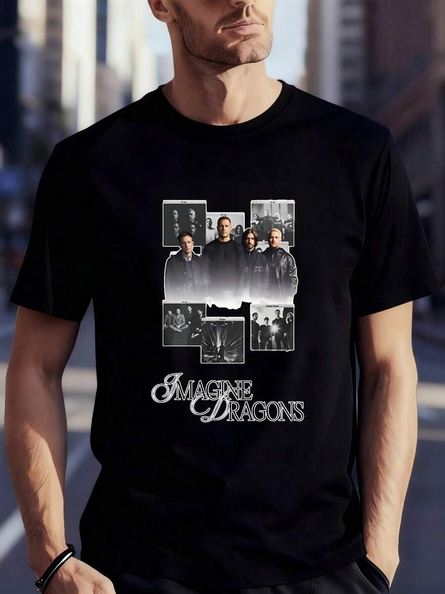 Men T-Shirts - Black - View 1