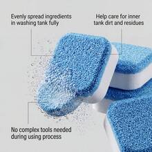24-Pack | Laundry Cleaning Tablets | Powerful Scale Removal For Washing Machines | Dishwasher Cleaner For Drum/Wheel Washers | No Residue | Essential For Home Cleaning - Solid State - View 7
