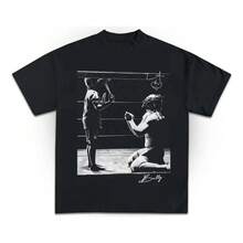 Camisa Retro De , Estilo Vintage De Los 90, Estilo - Negro - Ver 1