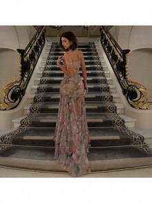 Women Party Other Wear - Pink - View 4