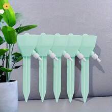 5PCS Plant Watering Spikes, Automatic Drip Irrigation System, Self Watering Device For Potted Plants, Indoor Garden Vacation Plant Care Tool - 5pcs - View 3