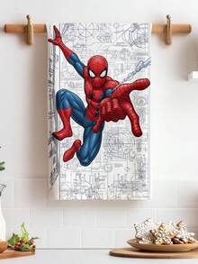 Marvel 漫威蜘蛛侠印花厨房巾。多种经典图案可选。柔软亲肤，吸水性强，可水洗，经久耐用，不易褪色。是漫威粉丝打造个性化厨房和日常清洁的理想之选。 - 多款 - 查看 5