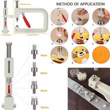 Handmade Pearl Rivet DIY Rivet Setting Tool Machine Pearl Rivet Button Best Decoration - Multicolor - View 5