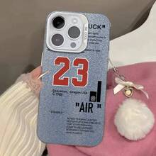 Funda protectora para teléfono compatible con Apple  17 PROMAX, 16 15 14 13 12 11 PROMAX y XSMAX, diseño texto inspirador de baloncesto deportivo, motivos relacionados la suerte, el esfuerzo, perseverancia los sueños, anti-caídas ajustada, material resistente al desgaste, protección integral parte trasera bordes del dispositivo, ideal quienes aman deporte buscan un personalizado mensaje motivacional, adecuada uso diario como regalo original amigos amantes - verde - Ver 3