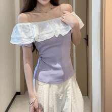 Women Tops - Yellow - View 4