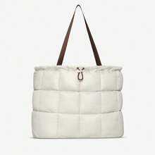 Nike NK NSW PUFFLE TOTE 2.0 单肩包，男女通用 - 白色 - 查看 1