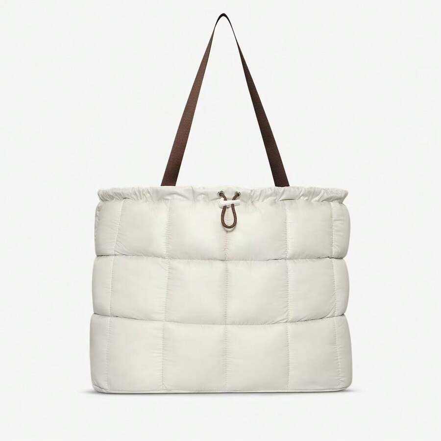 Nike NK NSW PUFFLE TOTE 2.0 单肩包,男女通用 - 白色 - 查看 1