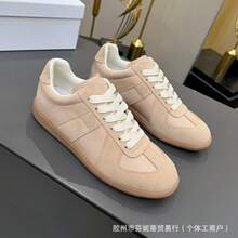 Zapatos casuales unisex, talla 36-45, zapatos casuales de mujer y zapatos deportivos de hombre, zapatos planos de suela blanda con cordones, zapatos cómodos y livianos de hombre para uso diario, de corte bajo,,,,,Zapatos de estilo europeo a la moda, zapatillas de entrenamiento clásicas alemanas, cuero natural de gamuza de alta calidad, zapatos deportivos casuales unisex. - Figura 14 - Ver 8