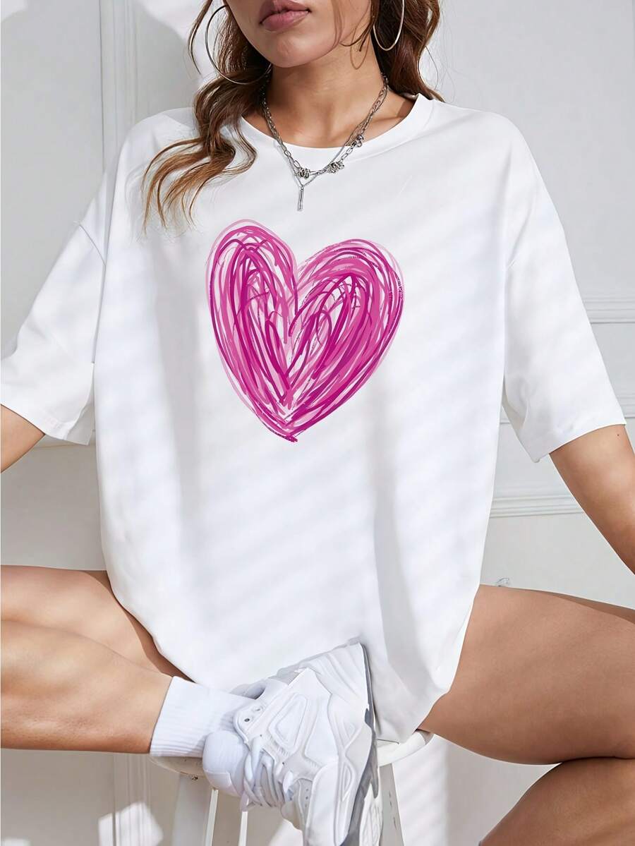 Women T-Shirts - [White] - View 1