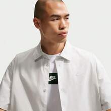 Nike Áo sơ mi nam AS M NK CLUB SS BTN OS tay ngắn HJ2027-025 - trắng - Xem 3