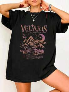 Women T-Shirts - Black - View 1