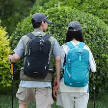 Mochila de viaje para exteriores duradera, bolsa de equipaje ligera e impermeable, mochila de senderismo transpirable, mochila deportiva de trekking multifuncional ultraligera, mochila de escalada de moda para exteriores, mochila de viaje ligera para camping con correa para el pecho y correa para la cintura - Multicolor - Ver 12