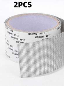 Self-Adhesive Fiberglass Window Screen Repair Tape, Waterproof Mosquito Net Hole Patch, Dorm Door/Curtain Screen Repair Strong Adhesive, Suitable For Fabric, Anti-Tear Insect Screen Repair - A - View 11