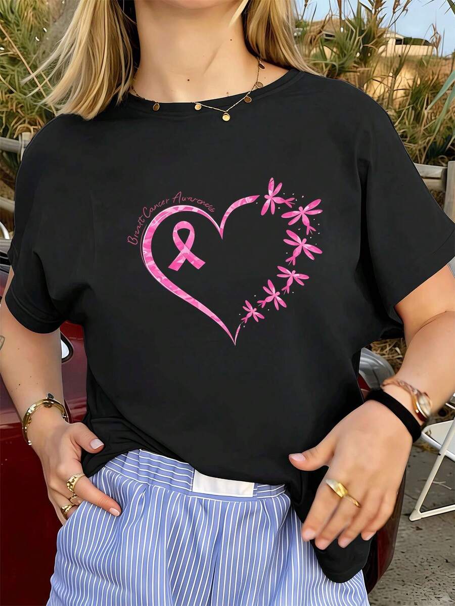 Women T-Shirts - Black - View 1