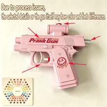 1pc Prank Water Gun, Reversible Water Gun Prank, Suitable For Parties And Summer Fun, Funny Novelty Toy, Swimming Pool Beach Water Fight Activity Creative Gift, April Fool's Day Toy - Multicolor - View 15