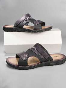 Men's Summer Hot Selling Sandals - Black - View 2