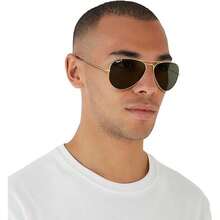 Ray-Ban Aviator Classic Gold /G-15 Green Polarized 62mm Sunglasses RB3025 001/58 - Color default - View 6