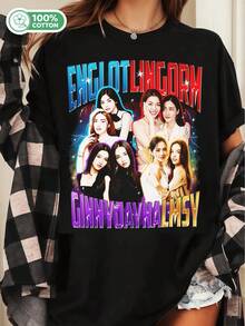 Women T-Shirts - Black - View 6