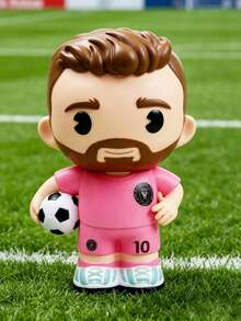 MLS 1 chiếc ống tiết kiệm hình ngôi sao bóng đá Lionel , thiết kế màu hồng đồng phục CF, làm bằng nhựa PVC bền chắc, phù hợp cho trẻ em và người lớn. Là vật trang trí bàn làm việc tuyệt vời và món quà lý tưởng cho người hâm mộ bóng đá. - Nhiều màu - Xem 1