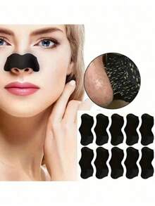 CIOV 200 Bamboo Charcoal Nasal Strips, Blackhead Remover, Minimizes Pores, Suitable For All Skin Types (For Wet Use) - 5 件 - 查看 1