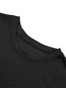 T-shirt homme 100% coton Tyrannosaurus PAPASAURUS Dinosaure Papa Manches courtes 180g Respirant Col rond T-shirt graphique d'été Hommes décontracté Coton Tee Cadeau Papa Vintage - Noir - Voir 3