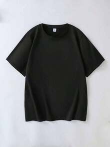 Plus Size Women's T-Shirt With A Skull, Bat, And Book Design, Ideal For Spring And Summer Wear, Machine Washable. Suitable For Everyday Life, Outdoor Activities, Parties, School, Music Festivals, And Vacations. A Perfect Gift For Family, Loved Ones, And Friends, And An Excellent Choice For Casual Summer Outfits In Black. - 黑色 - 查看 4