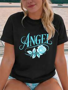 Women T-Shirts - Black - View 1