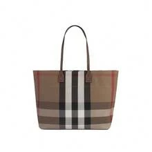 Túi đeo vai nữ Burberry họa tiết kẻ caro, mã sản phẩm 80840471 - Cây cọ bạch dương 80840471 - Xem 11