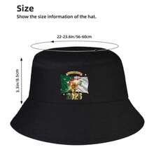 Algeria World Cup 2026 Championship Fisherman Hat  Fashionable For Outdoor Use  Suitable For Summer Beach Fishing  Men's And Women's Versions Available - A - 查看 6