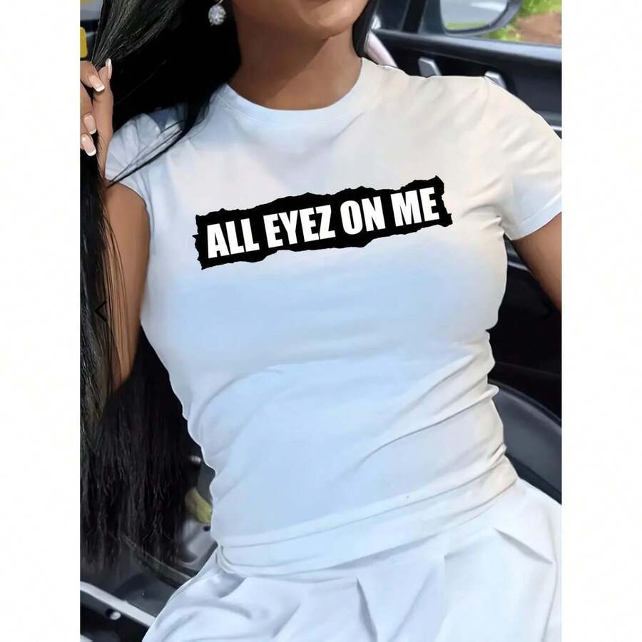 Women T-Shirts - White - View 1