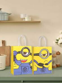 Minions 3D可愛角色掛鉤組，包含Bob與泰迪熊，夏日度假風，強力黏著且耐用金屬材質，適合掛鑰匙、包包、毛巾，為臥室、浴室與辦公室增添趣味裝飾 - 多款 - 查看 1
