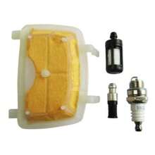 Service Kit Fits Stihl MS171 MS181 MS211 Chainsaw Air & Fuel Filter Spark Plug - A - View 2