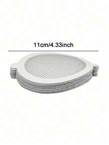 10/20pcs Easy-Clean Disposable Hair Catcher Mesh For Shower Drains - Waterproof, Long-Lasting Floor Sink Strainer Filters For Bathroom & Kitchen - A - View 9