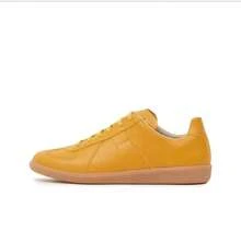 Zapatos casuales unisex, talla 36-45, zapatos casuales de mujer y zapatos deportivos de hombre, zapatos planos de suela blanda con cordones, zapatos cómodos y livianos de hombre para uso diario, de corte bajo,,,,,Zapatillas de entrenamiento alemanas de alta gama europea, modelo 2026, de gran , de cuero genuino, con diseño de bloques de color, estilo retro clásico, versátiles, para parejas. - 20 - Ver 2