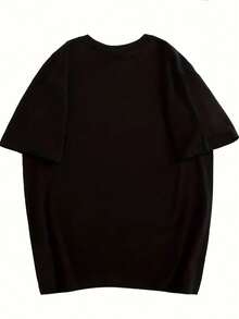 Camiseta de mujer para primavera y verano - Negro - Ver 2