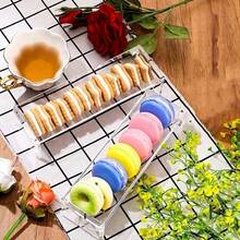 1/2pcs Rectangular Transparent Cookie Tray, Acrylic Food Display Stand For Home, Party And Meat Platter - Multicolor - View 6