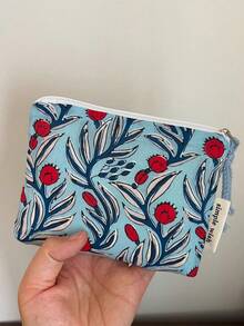 复古印花设计零钱包 可折叠大容量拉链袋 可爱花朵零钱包 杂物收纳袋 便携式零钱包 卡包 多功能收纳袋 小物件收纳袋 迷你红包 迷你化妆包 卫生巾收纳袋 发夹收纳袋 各种节日礼物、旅行必备、度假、收纳整理、返校用品 - 彩色 - 查看 3