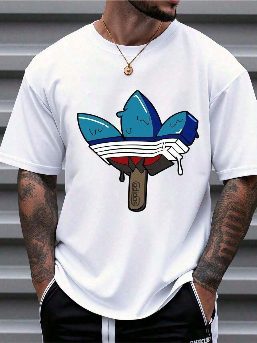 Conjunto de Camisetas de Verano para Hombre - Blanco - Ver 1