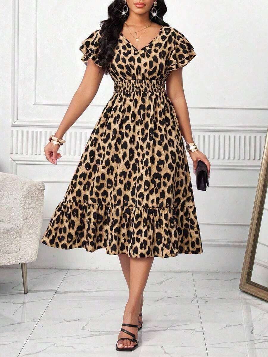 Women Midi Dresses - 中等水洗藍 - 查看 1