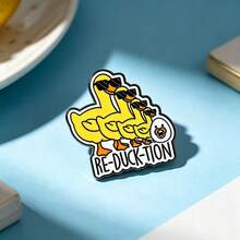 RE-DUCK-TION 珐琅胸针 时尚装饰胸针 领针 包包徽章 珠宝礼品 - 彩色 - 查看 4